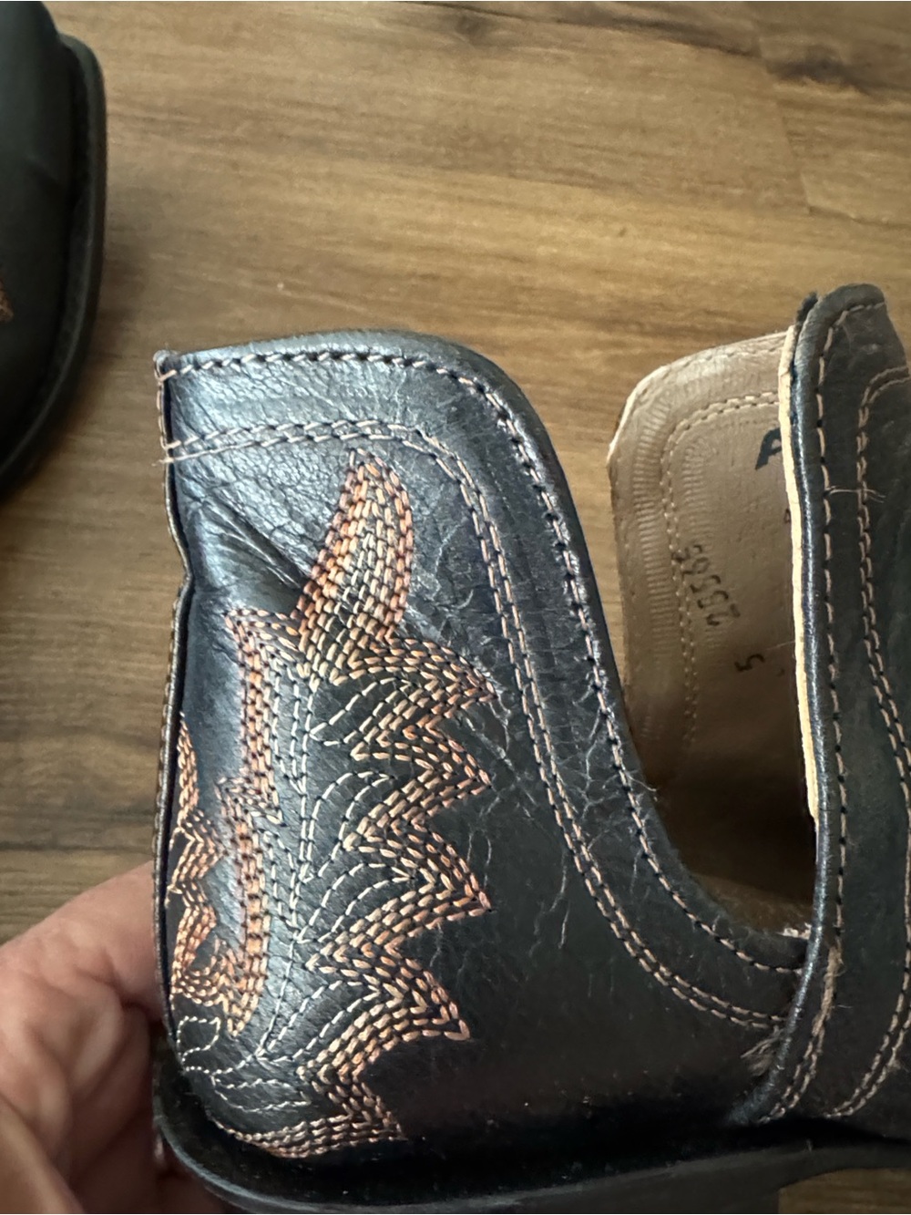 Ariat Women's Dixon Low Heel Western Boots - Bohemian Black - Picture 9 of 9